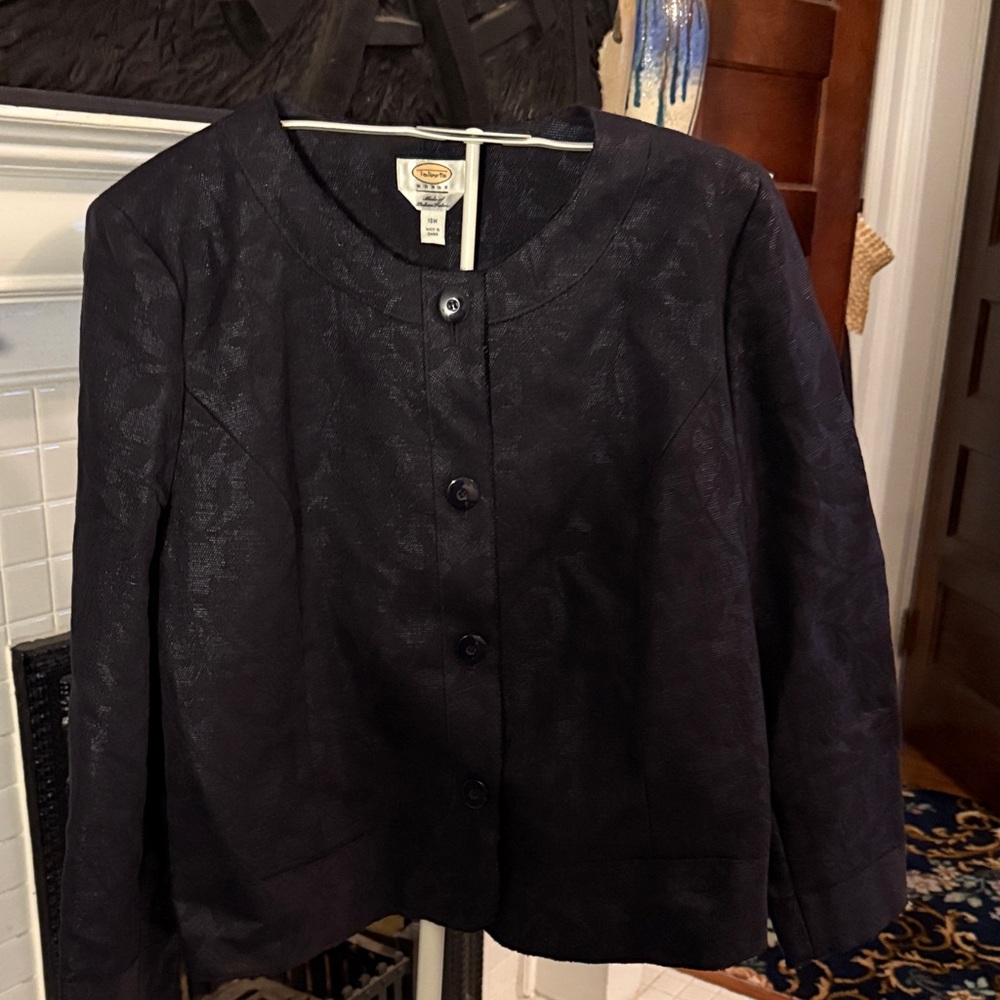 Talbots Woman Blazer made of Italian fabric- worn a few times